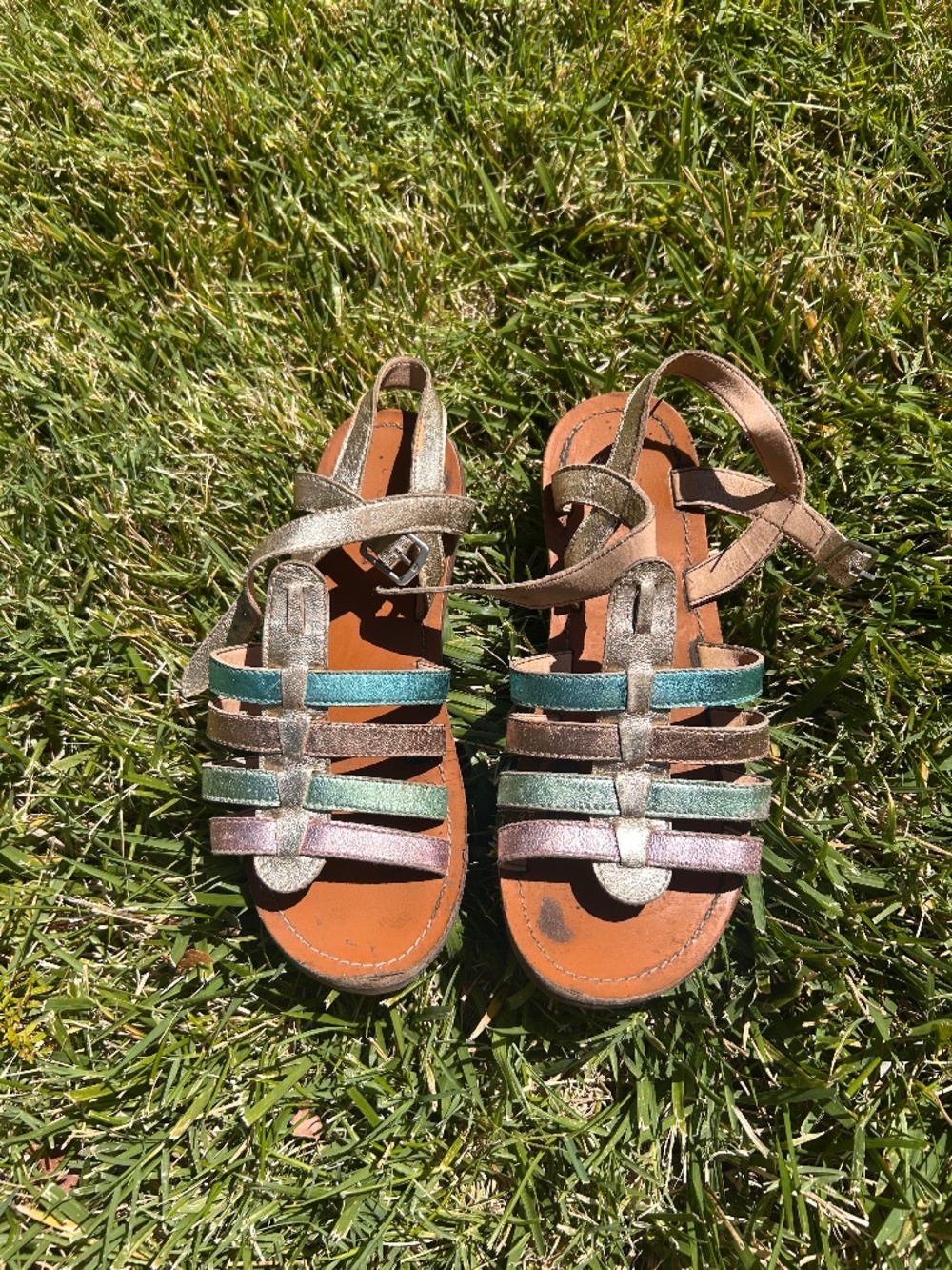 Mini Boden Girls Sandals Size 35